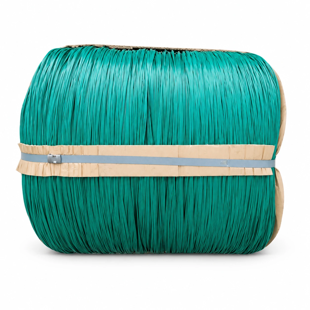 Alambre plastificado